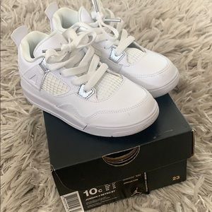 TODDLER JORDAN 4 RETRO SIZE 10